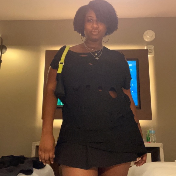 H&M black mini skirt - Picture 11 of 11